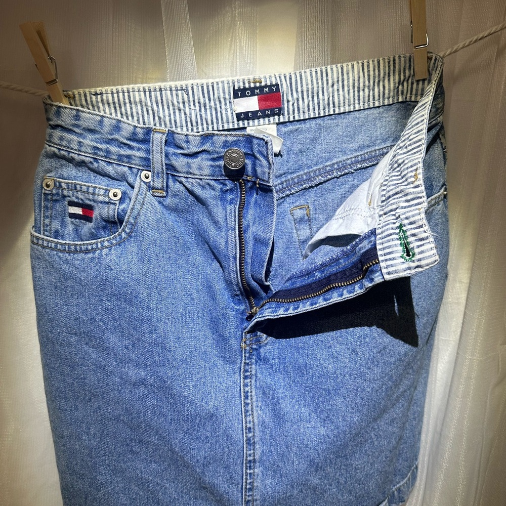 Tommy vintage 90’s denim skirt